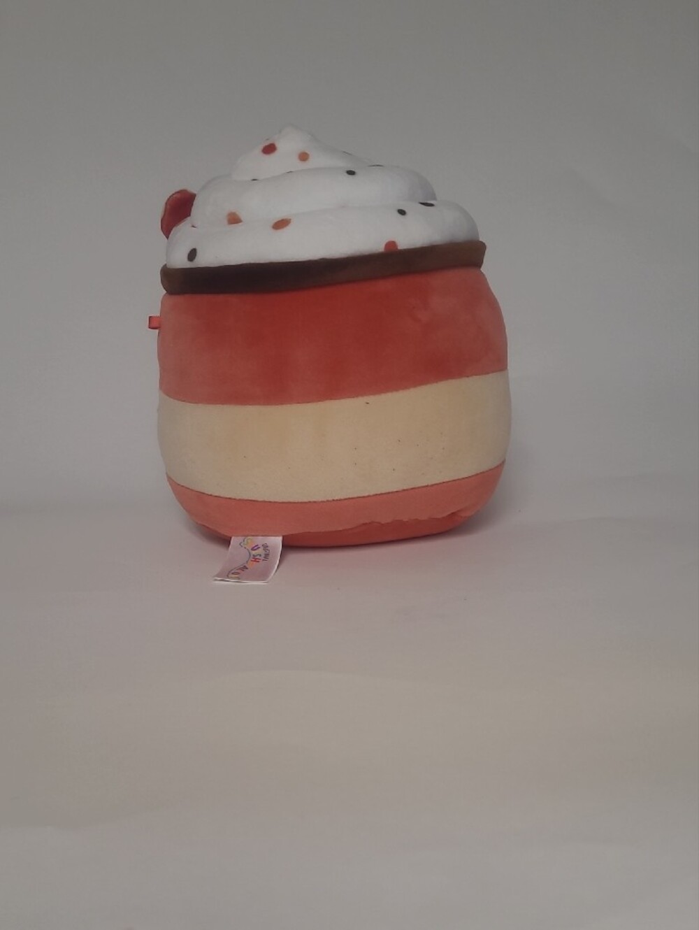 Squishmallows Meade The Apple Cider -Coral & Cream Plush - Picture 4 of 11